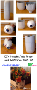 DIY self watering plant pot